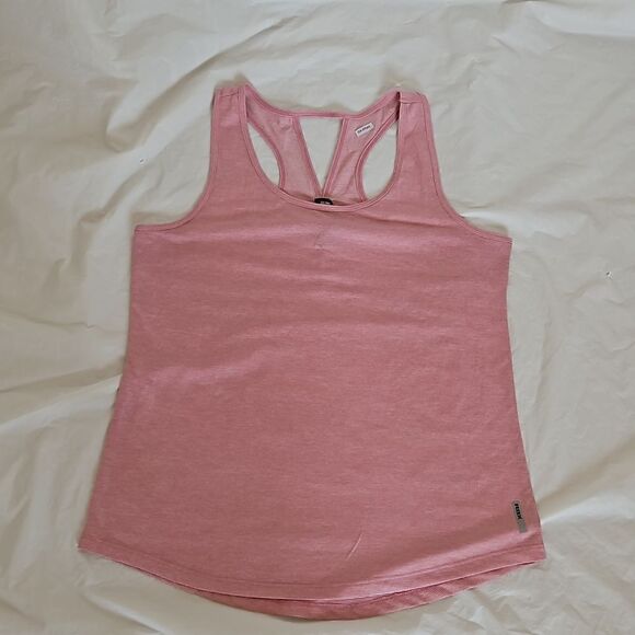 RBX Women's Active Racer Back Top Medium Pink & White - Picture 8 of 16